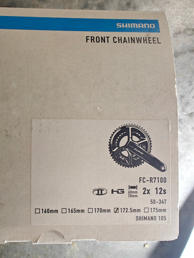 Shimano 105 2X12 crankset